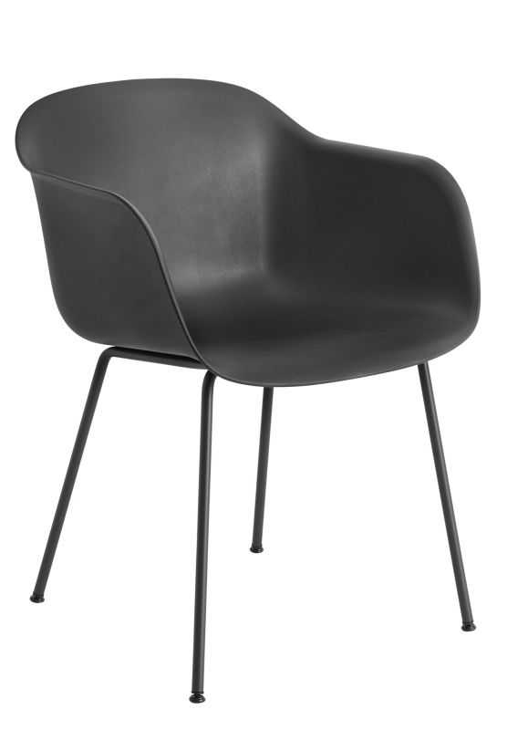 Fiber Armchair Tube Base Chair Muuto